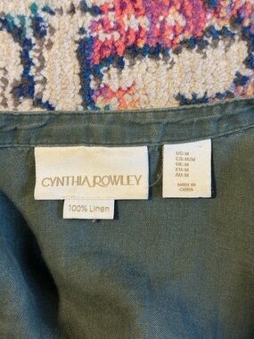 Cynthia Rowley 100% Linen Jacket